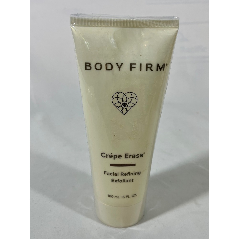 Body Firm Crepe Erase Facial Refining Exfoliant 6 fl oz AHA Face Wash New Sealed